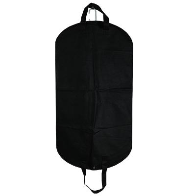 China Fashion Reusable Custom Foldable Travel Dust Cover Garment Bag PP Nonwoven Suit Cover for sale