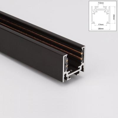 China Modern Hot Selling Alu 20MM Magnetic Track Aluminum Type 1M 2M 3M For Led Lights for sale