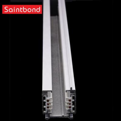 China Hot Sale Modern Dali Aluminum Track 3 Phase Circuits 6 Wires Aluminum Track System Led Rail Track Bar Profile Kits for sale