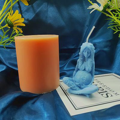 China Gaia Mother 3D Epoxy Resin Viable Crafts Earth Silicone Rubber Molds Mothers Day Gift Candle Silicone Molds for sale