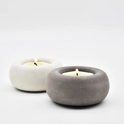 China Sustainable DIY Round Apple Candle Holder Silicone Molds Making Cement Concrete Succulent Flowerpot Silicone Molds for sale