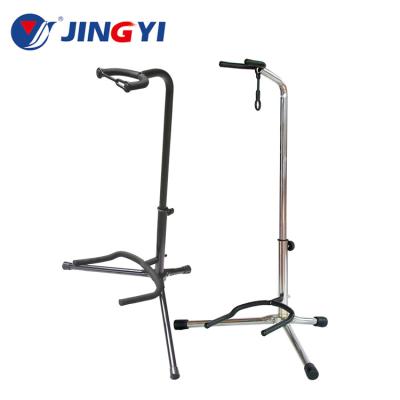 China Custom Made Single GUITAR K026 Guitar Display Music Stand Best Bass Iron High Frame Black for sale