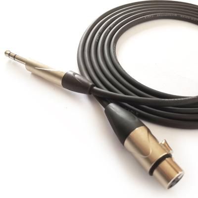 China Hot Selling Microphone Manufacturer OEM & ODM Jack 2 Pin Cable 3.5mm Audio Cable Male To Male for sale