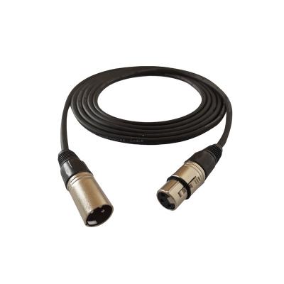 China High quality female microphone XLR plug to XLR male plug high grade low noise xlr microphone cable low noise for sale