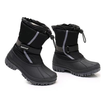 China New Design Zipper Snow Boot Comfortable Multicolor Warm Boots Winter Outdoor Shoes For Snow for sale