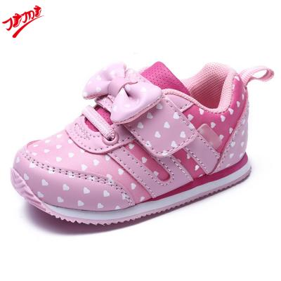 China New Lightweight Toddler Girls Pink Tennis Baby Shoes Other 2021 Non-slip Children's Shoes for sale