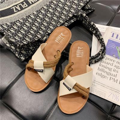 China Ladies Sandals And Lightweight Black White Yellow Slippers Women Designers China Slippers for sale