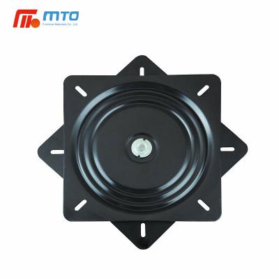 China Factory Supply Modern Ball Iron Chair Swivel Full Black Coating Plate For Furniture Accessories for sale