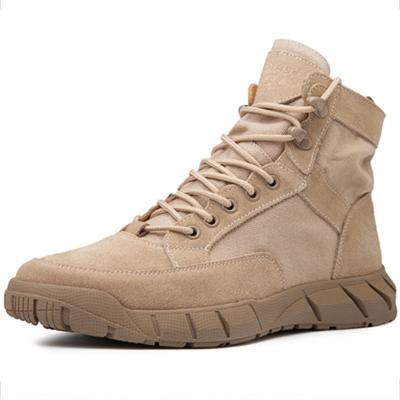 China Fashion Trend Dropshipping Men's Suede High Top Lightweight Boot Sneakers Tender Casual Lace Up Shoes Plus Size Slip Resistant for sale