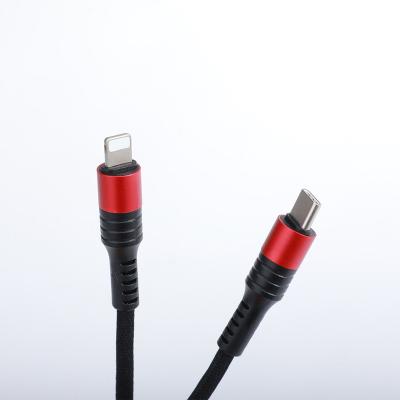 China Mobile Phone Factory Price Woven Fabric Data Wire 5V 3A 1m USB Fast Charging Cable For Phones for sale