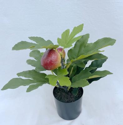 China Artificial Fiddle Leaf Fig Tree Popular Of Decorations.Gifts.For Hot Sale Indoor Home Table Decoration Artificial Fig Plants For Home Decoration for sale