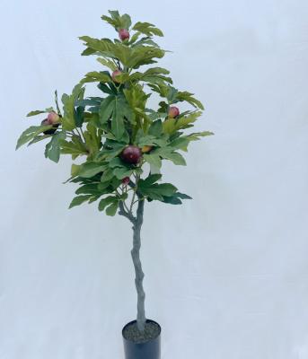 China Artificial Fiddle Leaf Fig Tree Popular Of Decorations.Gifts.For Hot Sale Indoor Home Table Decoration Artificial Fig Plants For Home Decoration for sale