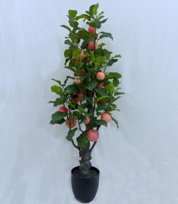 China China Factory Direct Selling Fake Apple Decoration Decorations.Gifts.For Artificial Apple Tree Potted Indoor Home Tabletop Fruit Tree 210cm Touch Real In Plastic Pot For the decor for sale