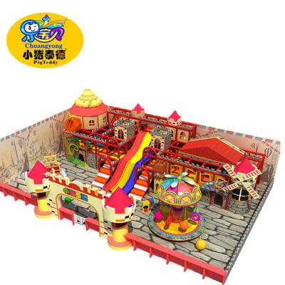 China Shopping Center Kids Indoor Playground Equipment High Capacity Fire Resistance for sale