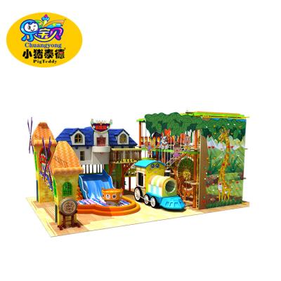 China Preschool Ninja Obstacle Course Equipment 10 - 35 Persons Capacity for sale