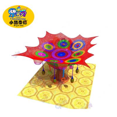 China Kindergarten Indoor Obstacle Course Equipment Capacity 70 Children Per 100 Square Meters for sale