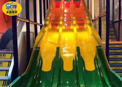 China Shopping Centers Kids Indoor Slide , Preschool Big Playground Slides for sale