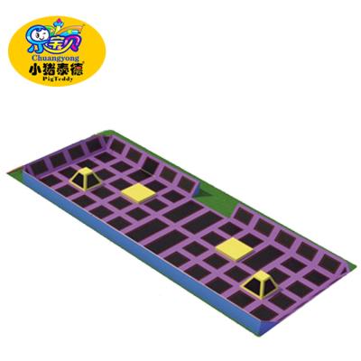 China Indoor Playground Jump Trampoline Parkpark With Foam Pit And Ninja Course for sale