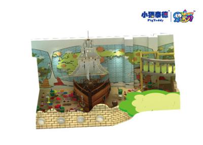 China Safe Commercial Childrens Indoor Play Equipment With Large Kids Sandpit for sale