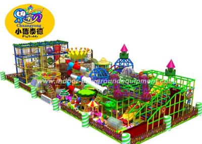 China Children Outward Bound Wooden Adventure Playground Customized Size for sale