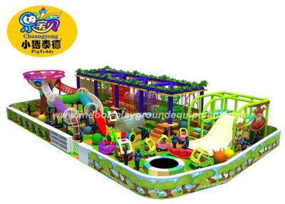 China Anti - Skid Indoor Toddler Obstacle Course Equipment European Standard for sale