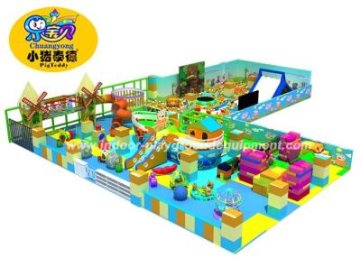 China Anti UV Soft Play Area Games Equipment , Durable Kids Indoor Play Equipment for sale