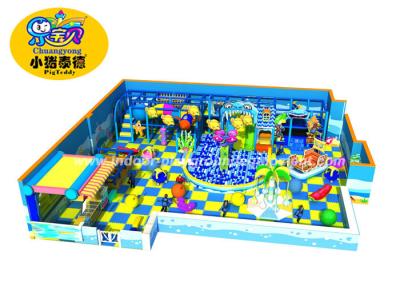 China Custom Theme Kids Indoor Soft Playground Equipment / Soft Play Structures for sale