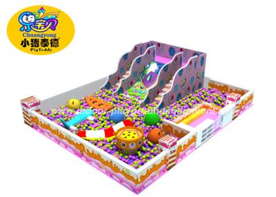 China Customized Soft Gym Indoor Playground , Kids Soft Play Area With Ball Pool for sale