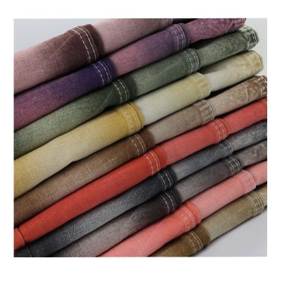 China Wholesale New Product Breathable Twill Non-Stretch Cotton Autumn And Winter Coat Pants Denim Fabric for sale