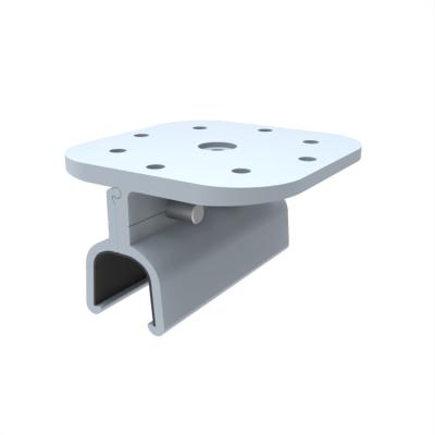 China Hot Sale Al6005-T5 Seam Roof Standing Clamp Wholesale Metal Roof Solar Mounting Clamps for sale