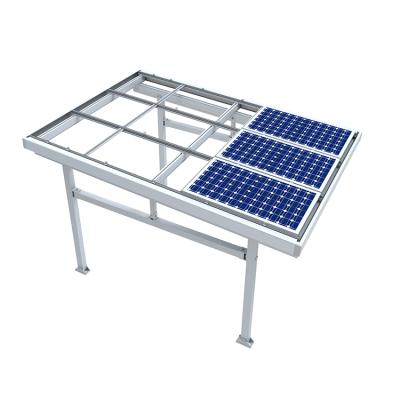 China Aluminum alloy parking lot waterproof mount solar system, parking lot solar rack structure, parking lot solar rack for sale