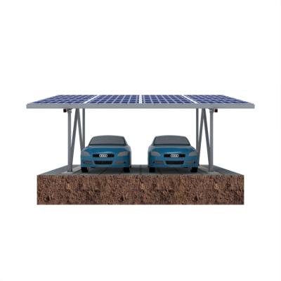 China Residential solar mounting car park for sale