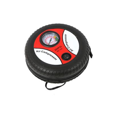 China Absolutely Easy to Use Portable Vehicle Tire Inflator 12V 45cm Air Hose Inflation Tire for Tire Pressure Testing and Air Inflation for sale