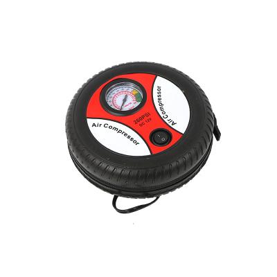 China Vehicle Tire Inflator Car Instruments Portable Rated 12V Voltage Small Size Car Compressor Compressor With One-Click On/Off Button for sale