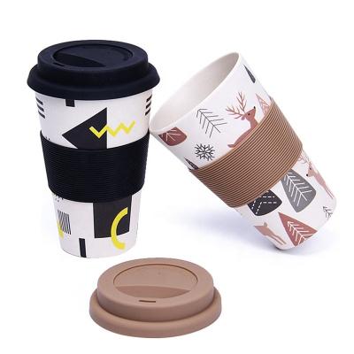 China HONESTTREE Bamboo Fiber Coffee Mug New Product Fashion Office Bamboo Fiber Simple Coffee Mug for sale