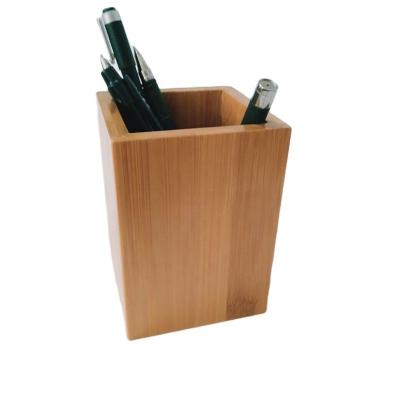 China Wholesale Solid Wooden Storage HONESTREE Storage Stationery Office Desk Pen Holder Household Ornaments Desktop Office for sale