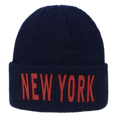 China 2021 New Design COMMON GROUND Winter Hat With Logo Warm Knitted Acrylic Winter Beanie Hat For Adults for sale