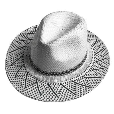 China Picture Customized Hand Made Beach Straw Hats With Logo Foldable, Straw Hats For Men for sale