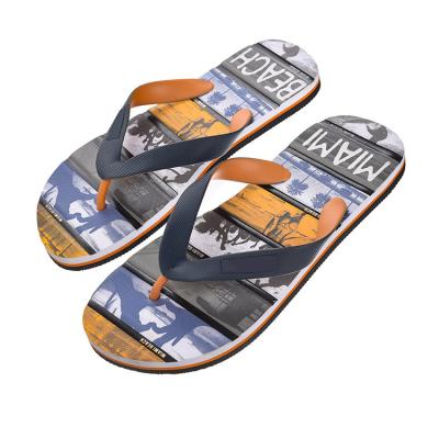 China PVC Eva Flipflops Slippers Mens Womens Flip Flops With Fashion Trend Summer OEM Sublimation Custom Logo for sale