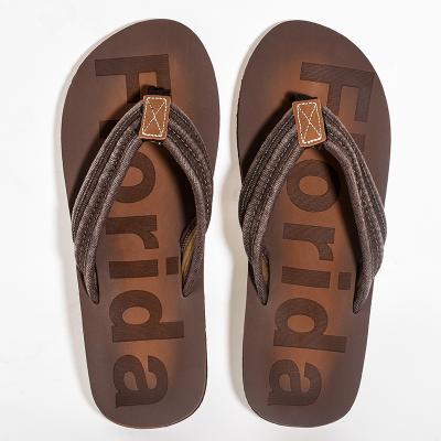 China Breathable Hot Sales Customized Logo PVC Casual Strap Flip Flop Man Outdoor Summer Beach Wholesale for sale