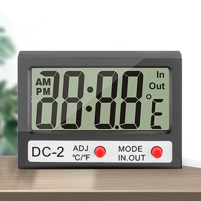 China Cheap Industrial Indoor Outdoor Car Auto Interior Room Decorative LCD Display Hygrometer Thermometer for sale