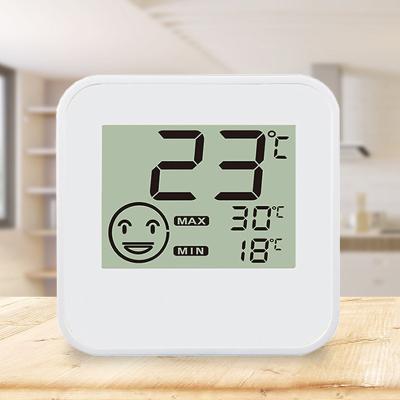 China Homehold Indoor Humidity Display Digital Thermometer Hygrometer With Comfort Level for sale