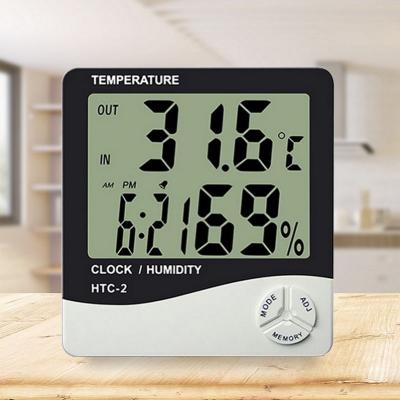 China 2021 Digital Indoor Thermometer Garden Outdoor Environmental Hygrometer New Product Measuring Temperature 24 Hours for sale