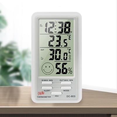 China 24 Hours Over Temperature LCD Display Electronic Standard Indoor Outdoor Thermometer Measuring Temperature for sale