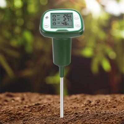 China Air Moisture Show High Accuracy Agriculture Soil Multimeter Soil Sensor Meter For Garden for sale