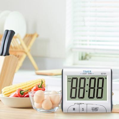 China Sustainable Temperature Household Cooking Digital Clock Kitchen Timer With Temperature Sensor for sale