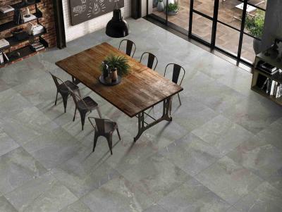 China Antique 3D Inkjet Marble Modern Grey Floor Tiles Matte Finished Stain Proof for sale