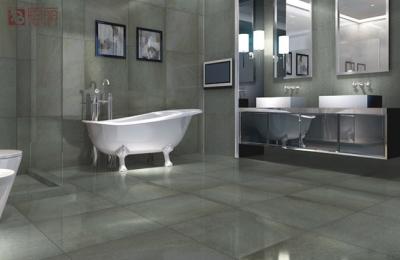 China Anti Bacterial Stone Look Porcelain Tile , Stone Effect Porcelain Floor Tiles for sale