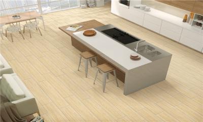 China Wood Porcelain Tiles Elevation Yellow Wooden Tiles Outdoor Water Resistant Wood Flooring Bathroom With Floor Tiles for sale