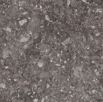 China Glazed Terrazzo Rustic Porcelain Floor Tile 60x60cm For Bathroom for sale